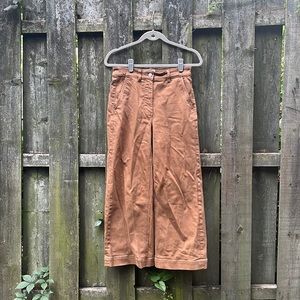 Everlane high waisted wide leg pants